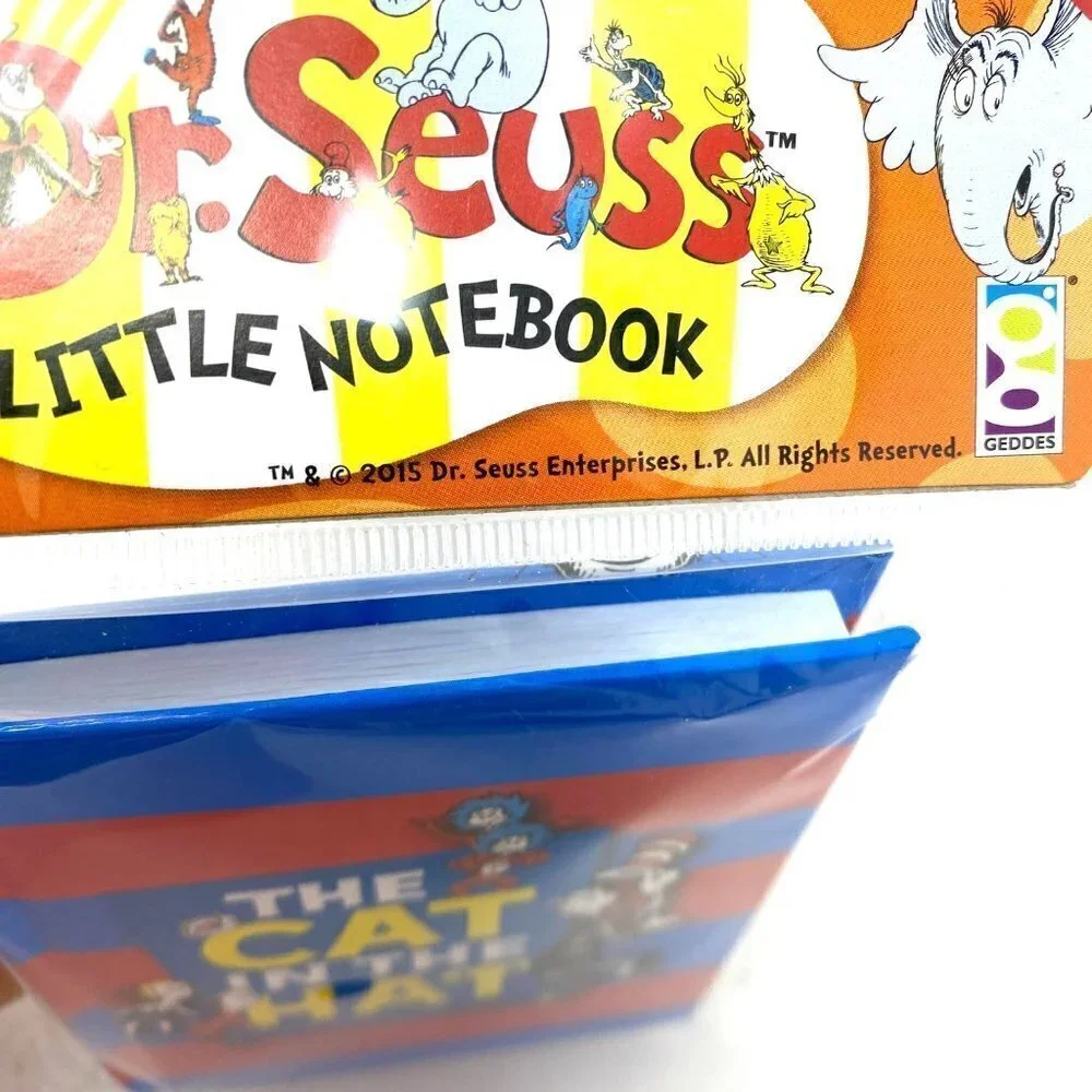 Dr. Seuss Little Notebook 82 Blank Pages Hardback Various